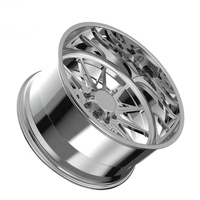 Jantes forgées tout-terrain pour pick-up 5x5.5 4X4 6X6 22X12 24X14 26X14 26X16 5X127 5X139.7 6X135 6X139.7 8X165.1 8X170 Duallywheels