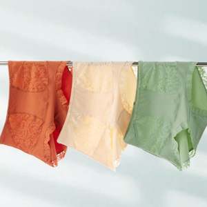 2 Pack Shaper Cotton Tummy Support with Lace Brief - Product Image 2