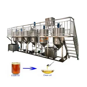 Fully Set Oil Refinery Dewaxing Equipment Customized Edible Oil Refining Equipment Plant Price