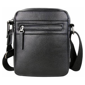 Nuevo Bolso Unisex de Cuero Genuino con Cierre de Cremallera Personalizado, Diseño Impermeable y Portátil para Hombres y Mujeres, Cuero de Alta Calidad - Product Image 1