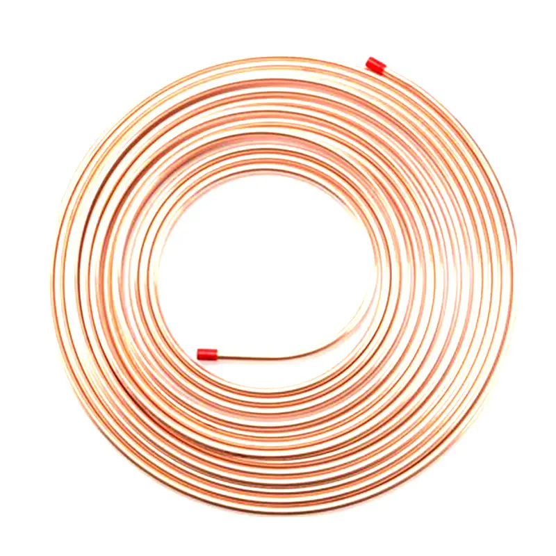 Refrigeration Tube as per 0.1-10mm, in coils, soft temper Ends capped Pancake Copper Coil Cooper Pipe