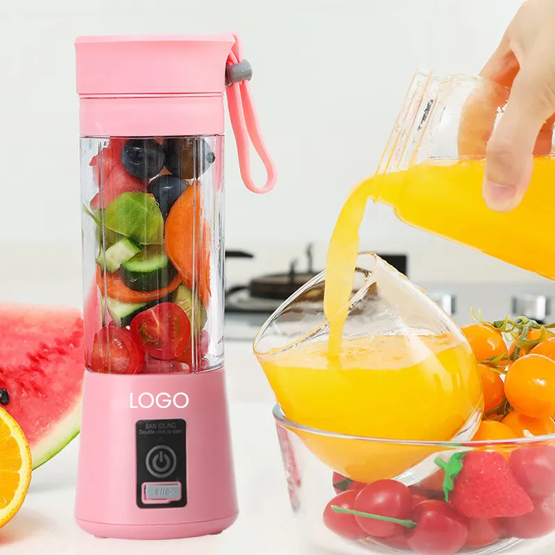 Melhor liquidificador 380ml, esporte ao ar livre, elétrico, gelo, smoothies, alimentos, professor, liquidificador portátil