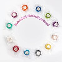 Plester Elastis Perekat Mandiri 1"x5Yds, Pita Kohesif Bernapas, Perban Adhesif untuk Hewan Peliharaan, Olahraga, Pertolongan Pertama