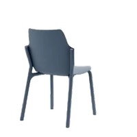 Chaise de salle à manger en plastique PP empilable moderne et colorée de haute qualité OEM pour la maison, le bureau et l'hôtel