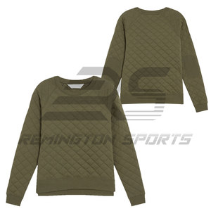 เสื้อสเวตเตอร์แขนยาวผู้ชายผ้าฝ้ายสีพื้นสไตล์สตรีทแวร์สำหรับผู้ชาย - Product Image 4