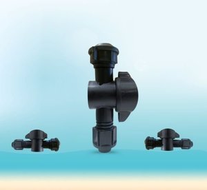 Robinet de raccordement pour tuyau plat en plastique robuste de 20 mm, haute pression, pour l'irrigation goutte à goutte agricole - Product Image 2