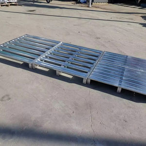 Equipo <span class=keywords><strong>de</strong></span> logística <span class=keywords><strong>de</strong></span> almacenamiento <span class=keywords><strong>de</strong></span> almacén, palé <span class=keywords><strong>de</strong></span> Metal <span class=keywords><strong>de</strong></span> acero <span class=keywords><strong>de</strong></span> 4 vías <span class=keywords><strong>de</strong></span> 2 vías para manejar productos <span class=keywords><strong>de</strong></span> Robot, primero en entrar, primero en salir, precio - Product Image 4