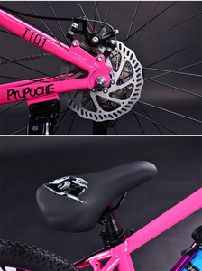 Xe đạp leo núi MTB khung thép carbon 26 inch, giảm xóc toàn phần, 8 tốc độ, bán buôn nhà máy - Product Image 5