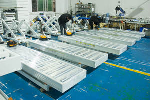 स्टील कैंची लिफ्ट मोटर चालित मंच लिफ्ट मोटर चालित उठाने मंच - Product Image 3