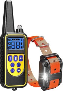 Collier de dressage pour chien rechargeable avec télécommande et contrôle sonore anti-aboiement pour dropshipping Shopify - Product Image 4