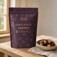 Sachet Doypack Personnalisé Imprimé, Réutilisable, Stratifié, avec Fermeture Éclair, Qualité Alimentaire, pour Biscuits et Snacks, Emballage en Plastique et Feuille d'Aluminium