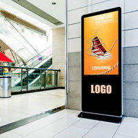 43 49 55 65 inç android video oynatıcı kiosk lcd totem ekran dokunmatik ekran kat ayakta dijital reklam tabelası