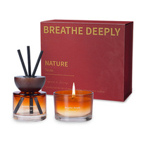 Coffret Cadeau Diffuseur de Parfum Romantique 520 pour la Saint-Valentin - Article Parfumé Décoratif Haut de Gamme pour la Décoration de la Maison
