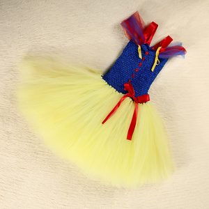 Le ragazze vestono la principessa bianca come la neve costumi per TV e film Cosplay per feste per ragazze - Product Image 3