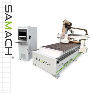 Samach roteador com 12 bits redondo atc, cnc 1325, roteador de corte automático completo cnc - Product Image 1