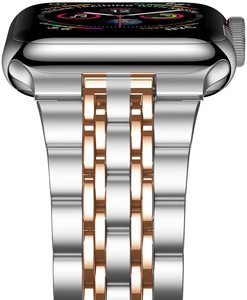 Bracelet fin Version améliorée en acier inoxydable pour <span class=keywords><strong>Apple</strong></span> <span class=keywords><strong>Watch</strong></span> <span class=keywords><strong>7</strong></span>, 45mm, 41mm, iwatch se 6 5, 44mm, 40mm, 42mm, 38mm - Product Image 5