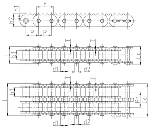 Agricultural Logging Machinery <b>Transmission</b> <b>Chains</b> Spare Parts for Sale - Product Image 5