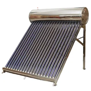 manufacturer cheap price calentador solar, stainless steel vacuum tube Solar water heater,solar energy system Mexico