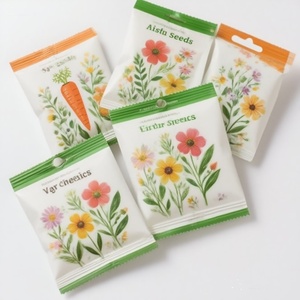 Custom 250g 500g Resealable Vegetables Cabbage Rose <b>Seeds</b> Fertilizer <b>Packing</b> Pouch With Zipper Top for Fruit <b>Seeds</b> Bag - Product Image 2