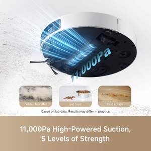 DREAME L40 Ultra – <span class=keywords><strong>Robot</strong></span> <span class=keywords><strong>aspirateur</strong></span> autonettoyant de type chenillé avec LDS, VSLAM, application et fonction de lavage sonique humide/sec - Product Image 6