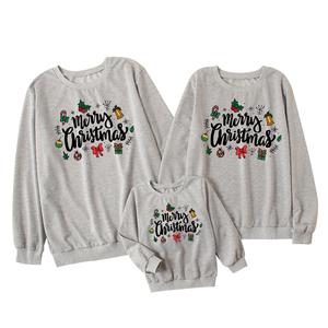 Personnalisé famille correspondant sweat automne tenues mère fille moi vêtements noël <span class=keywords><strong>pull</strong></span> famille vêtements de haute qualité - Product Image 5