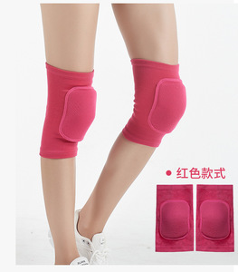 OEM Best Seller Fábrica al por mayor Barato Negro Beige Seguridad Baile Gimnasio Yoga Deporte <span class=keywords><strong>Rodilleras</strong></span> - Product Image 4