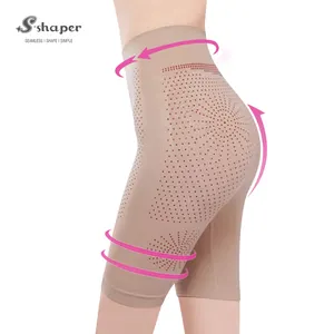 S-SHAPER Трусики для похудения с завышенной талией, излучение в дальнем инфракрасном диапазоне до середины бедра брюки