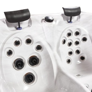 JOYSPA Autoportante Acrylique <span class=keywords><strong>Pas</strong></span> <span class=keywords><strong>Cher</strong></span> Balboa 5 Personnes Bain À Remous Spa Extérieur Fabriqué En Chine - Product Image 5