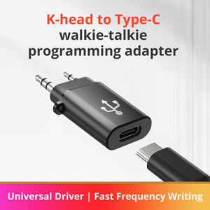 Adaptador de Programación para Intercomunicador Anysecu TPC11 PVC, Cable de Programación para Walkie Talkie Tipo-C a K Head - Product Image 2