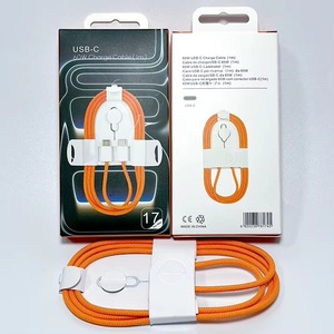 สายชาร์จเร็ว Type-C to Type-C 60W PD ความยาว 1 เมตร สายถักไนลอน ชาร์จเร็ว USB-C to USB-C สำหรับ iPhone 15/16/17 - Product Image 3