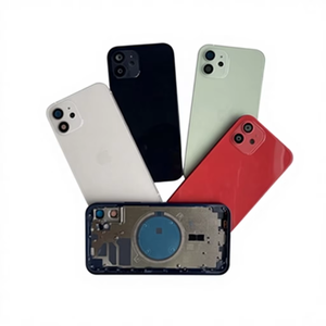 Verre arrière avec grande ouverture pour caméra pour iPhone 8 SE X XS 11 12 13 14 Pro Max Mini, coque de batterie, panneau arrière en verre, boîtier - Product Image 4