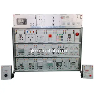 technical school workbench ELECTRICAL PROTECTION RELAY TRAINER electrical engineering lab trainers