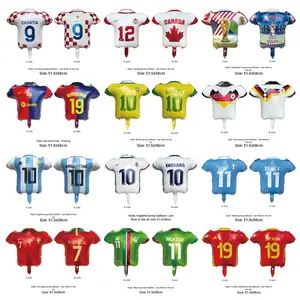 Globo de Aluminio con Diseño de Camiseta de Fútbol para Decoración de Bar, Cumpleaños y Navidad - Product Image 2