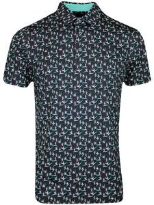 Polo de golf en polyester pour homme-Évacuation de l'humidité et séchage rapide-Idéal pour les hautes performances sur le parcours - Product Image 2