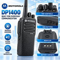Radio portable Motorola DP1400 XiR P3688 CP200d DEP450 VHF UHF numérique bidirectionnelle pour les entreprises, la logistique et les entrepôts