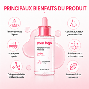 Ampolla de Suero de Colágeno de Bajo Peso Molecular, Hidratante, Reafirmante, Refina la Textura, Unifica el Tono de Piel, Refina los Poros, Piel Sensible, Marca Privada - Product Image 2