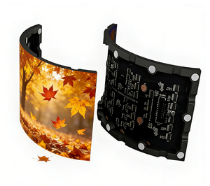 Instalaciones Creativas para Interiores, Módulo LED Flexible Delgado P1.8 P2 P2.5 P3, Panel de Pantalla LED Flexible - Product Image 4