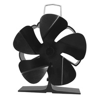 Ventilateur écologique de cheminée en gros d'usine Mini ventilateur de poêle à chaleur non électrique
