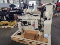 Moteur diesel marin SCDC DCEC Cum 6C 6CT 6CTA8.3-M de 205 ch 2328 tr/min avec régulateur mécanique pour bateau de pêche certifié CCS IMO
