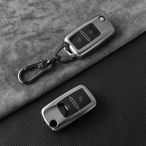 Chất lượng cao TPU chìa khóa xe trường hợp bìa Shell cho <span class=keywords><strong>VW</strong></span> Volkswagen MK4 Bora Golf <span class=keywords><strong>Jetta</strong></span> Passat Polo TOURAN Skoda <span class=keywords><strong>2</strong></span> nút - Product Image 3