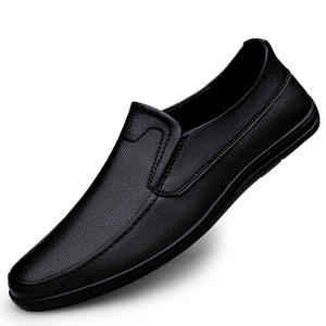 รองเท้าหนังวัวสองชั้นแบบสวม สไตล์ลำลอง สำหรับผู้ชาย หนังนิ่ม พื้นนุ่ม เหมาะสำหรับขับรถและใส่สบายๆ ในฤดูใบไม้ร่วง - Product Image 6