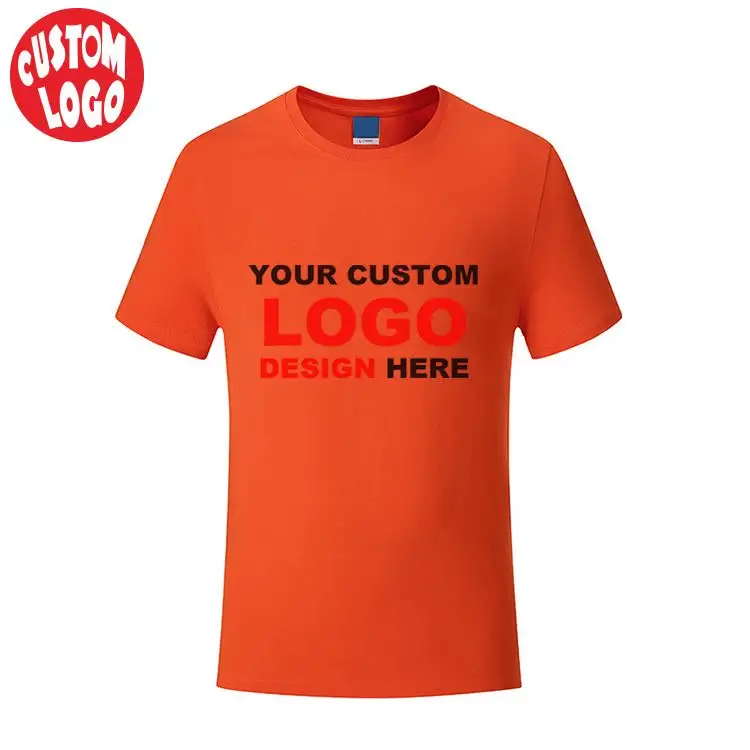 Mode Dekoration Hochwertige 100% Baumwolle T-Shirt Druck Custom T-Shirt