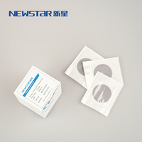 Membrana Estéril de MCE (Éster Mixto de Celulosa) Blanca con Rejilla Negra /47mm,0.22um/0.45um  Envasada Individualmente