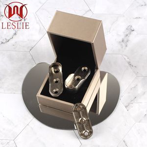 Soporte de Riel Ovalado para Ropa Leslie Wardrobe Hardware, de Aleación de Zinc, Montaje en Pared, Acabado Níquel Cromado YT-1608B YT-1612B - Product Image 2
