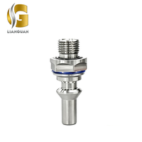 Pièces de connecteurs OEM usinées CNC de haute précision en acier inoxydable 304 316L pour centres de calcul haute performance et centres de données à refroidissement liquide