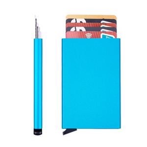 Porte-cartes de crédit RFID en métal, anti-émission, avec plusieurs couleurs en stock – Vente flash - Product Image 6