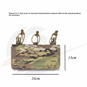 PaF-019 Portacargadores Triple Estilo LBT Táctico <span class=keywords><strong>Multicam</strong></span> 500D Molle, Corte Láser, Otros Productos de Caza - Product Image 3