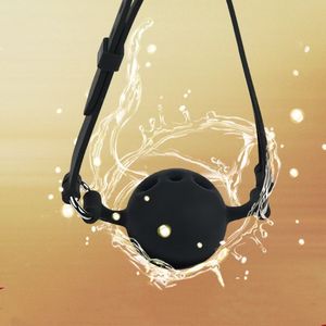 BDSM Boules De Bouche À Gorge Profonde Silicone Bouche Bouche Bouche Gag Érotique Deflower En Gros Produits Pour Adultes - Product Image 5