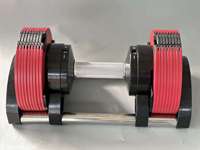 Ensemble d'haltères réglables de 24 kg/28 kg/32 kg/36 kg/40 kg pour la musculation en salle