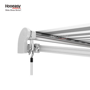 Toldo Retráctil con Marco de Aluminio, Protección Solar, Refugio Residencial contra la Lluvia, <span class=keywords><strong>Lona</strong></span>, Operación Manual, Toldos Plegables con Brazos Articulados - Product Image 5